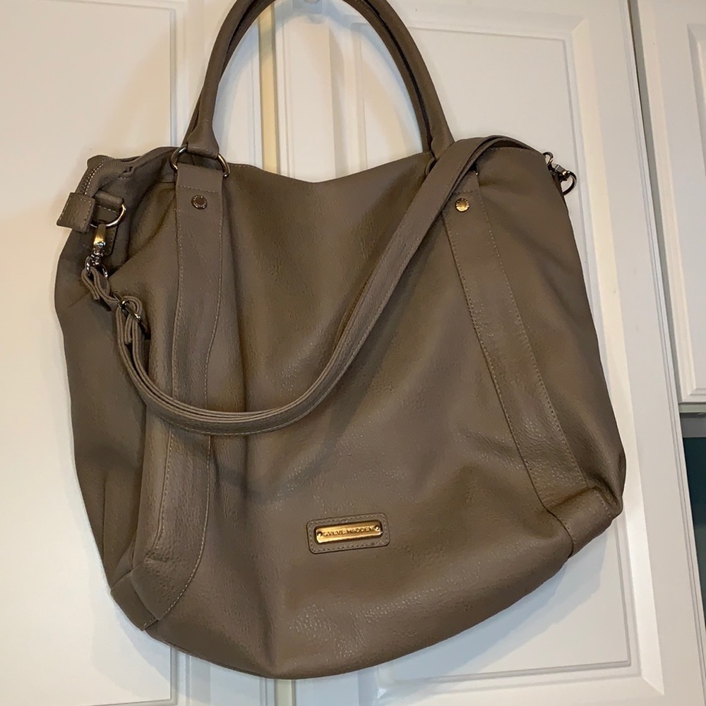 Steve Madden Faux Leather Mushroom Color Bag